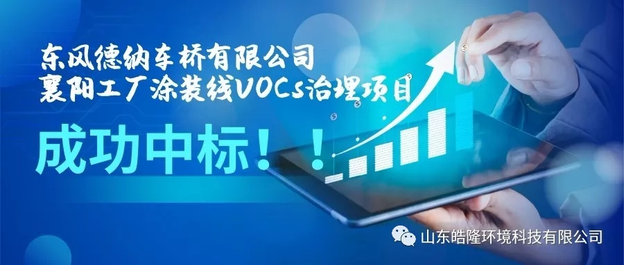 【皓隆喜訊】東風(fēng)德納車橋有限公司襄陽工廠涂裝線VOCs治理項目成功中標(biāo)！